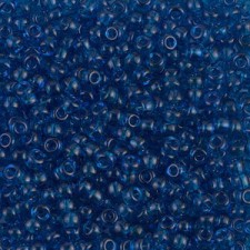 Miyuki rocailles Perlen 8/0 - Transparent capri blue 8-149
